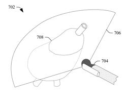 ULTRASOUND IMAGING TRACKING CONTROLLED PRESENTATION