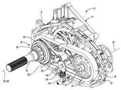 Transfer Case With Range And Mode Actuator Having Cam Follower Mechanism To Overcome Blocked Shift Events And Sensor Configuration Permitting Detection Of Fork Positions