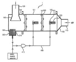 HUMIDIFYING AND COOLING APPARATUS FOR FUEL CELL