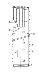 Method of reducing flue gas emissions and a boiler