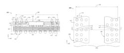 Offset interposers for large-bottom packages and large-die package-on-package structures