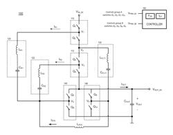 Compensation inductor for charge transfer within switched capacitor converter