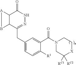 Phthalazinone derivatives