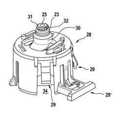 Damping support device