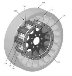 Wheel for a support structure