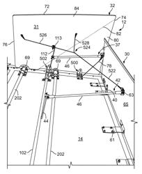 Aerodynamic rear drag reduction system for a trailer