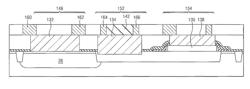 Embedded tungsten resistor