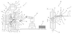 Bending press having bending unit, and reshaping method