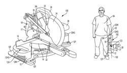 Miter saw with improved carrying mode