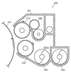 Developing device, image forming apparatus, and developing condition correcting method