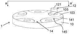 PAD CONDITIONER WITH SPACER AND WAFER PLANARIZATION SYSTEM