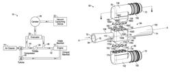 Low-cost evacuator for an engine having tuned Venturi gaps