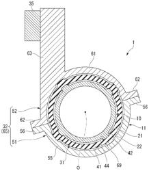 VIBRATION BODY UNIT AND VIBRATION BODY SUPPORT STRUCTURE