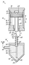 Force amplifying driver system, jetting dispenser, and method of dispensing fluid