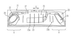 Top case comprising an integrated loudspeaker arrangement