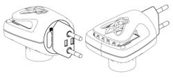 Diffusing evaporator for active substances for insects