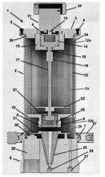 BRUSH-SIEVE POWDER FLUIDIZING APPARATUS FOR NANO-SIZE AND ULTRA FINE POWDERS