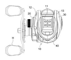 Fishing reel having easily attachable and detachable front cover