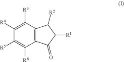 Process for the preparation of indanones