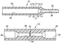 Epoxy-free plastic optical fiber splice design and fabrication process