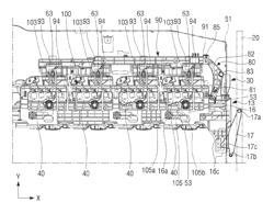 Customer replacement unit memory contact unit pressured according to movement of tray in an image forming apparatus