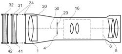 Riflescope with attachable aiming corrector and method for using same