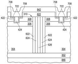 Electronic device including a transistor structure having different semiconductor base materials