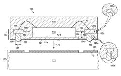 Semiconductor package with lead frame and recessed solder terminals