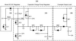 Voltage regulator having boost and charge pump functionality