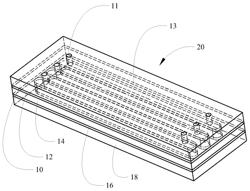 Method and apparatus for taped interlayer flow cell with masking