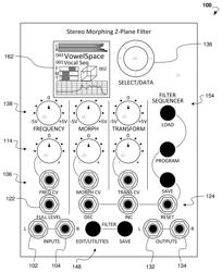 Multi-channel morphing digital audio filter