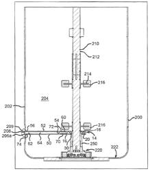 Shaft-mounted fluid transfer assembly for a disposable bioreactor