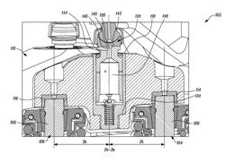 Valve train for an engine