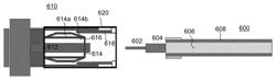 Coaxial cable connection with a very high screening effectiveness