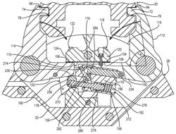 Retracting hooks assembly