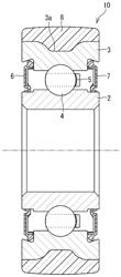 Rolling bearing for sliding door