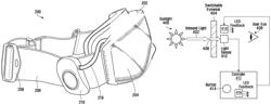 Eyewear control system and method, and an eyewear device