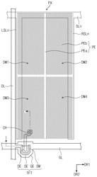 Curved display device including alignment layer and method of manufacturing the same