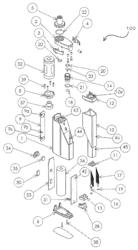 ELECTROLYTIC HYDROGEN AND OXYGEN GAS INHALER