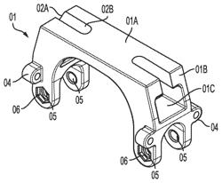 Agricultural tilting bearing assembly and improved support bracket for connecting the same to agricultural equipment