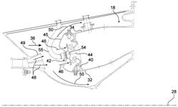 AIR INTAKE SWIRLER FOR A TURBOMACHINE INJECTION SYSTEM COMPRISING AN AERODYNAMIC DEFLECTOR AT ITS INLET