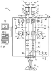 SURGICAL MICROSCOPE WITH AT LEAST ONE BEAM PATH SWITCHING DEVICE