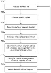 VIEWER IMPORTANCE ADAPTIVE BIT RATE DELIVERY