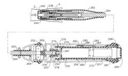 Powered surgical circular stapler with removable cartridge and range of tissue compression