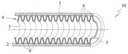 EXTENSIBLE CORRUGATED TUBE AND RESPECTIVE METHOD FOR MANUFACTURING