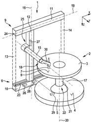 Device and Method for Detecting a Layer Thickness of a Coated Component