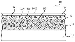 Thermally expandable sheet and thermally expandable sheet production method