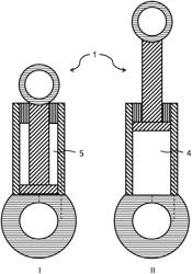 METHOD FOR OPERATING A RECIPROCATING PISTON MACHINE HAVING AT LEAST ONE PISTON ROD THAT IS HYDRAULICALLY ADJUSTABLE IN LENGTH