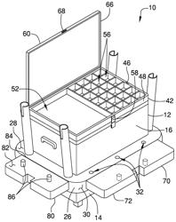 Floating storage box