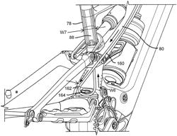 BICYCLE WITH HOUSING LOOP STAY